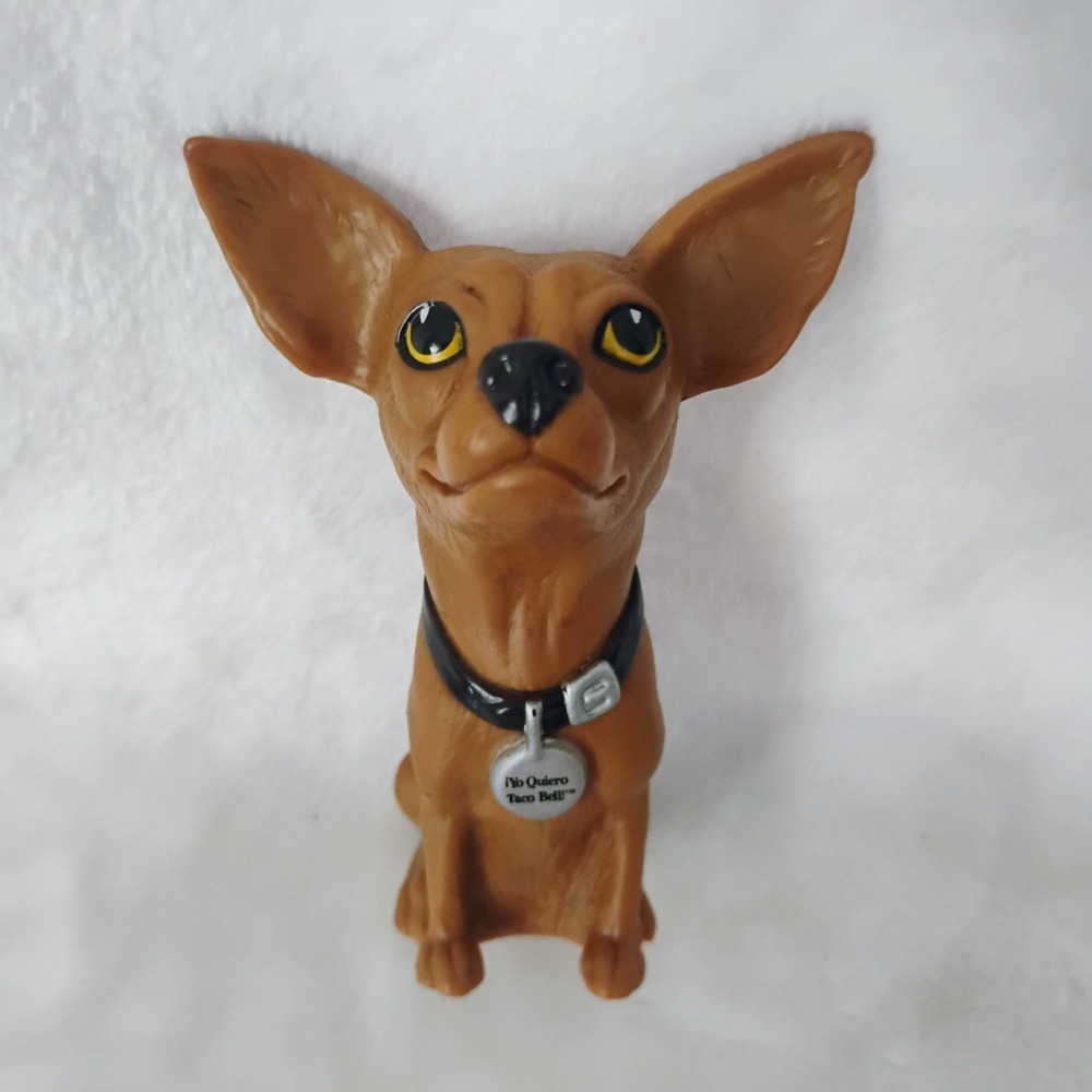 Taco Bell Chihuahua Applause Yo Quiero Small Plastic Dog Vintage 90s  K